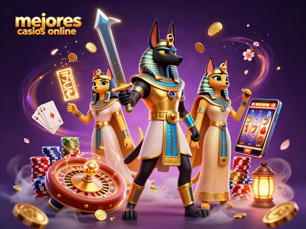 Juega en los mejores casinos online y descubre la emoción de ganar con Anubis y Bastet.