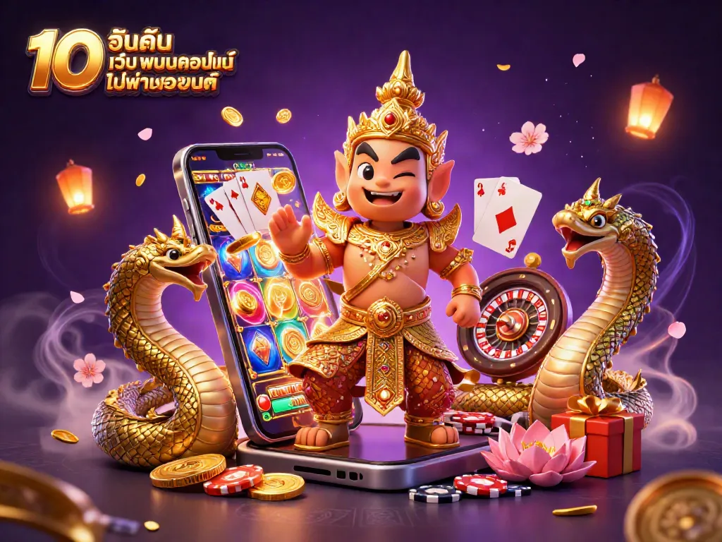 เล่นเกมออนไลน์ที่ดีที่สุดกับ 10 อันดับ เว็บพนันออนไลน์ ไม่ผ่านเอเย่นต์ ที่สร้างบรรยากาศด้วยเพื่อนเซอร์เพน