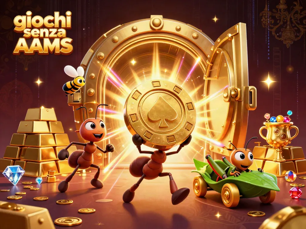 Gioca nei migliori giochi senza AAMS, dove le vincite brillano tra tesori e stelle.