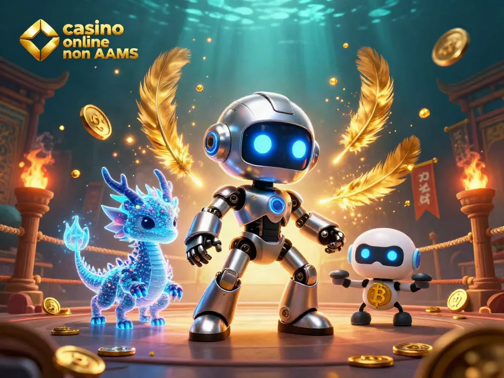 Gioca ai migliori giochi in un casino online non AAMS con robot e droni futuristici