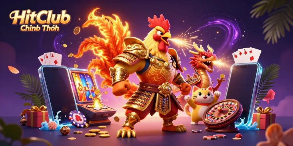 Experience the thrill of winning at HitClub Chính Thức with colorful slot games and dynamic casino champions.