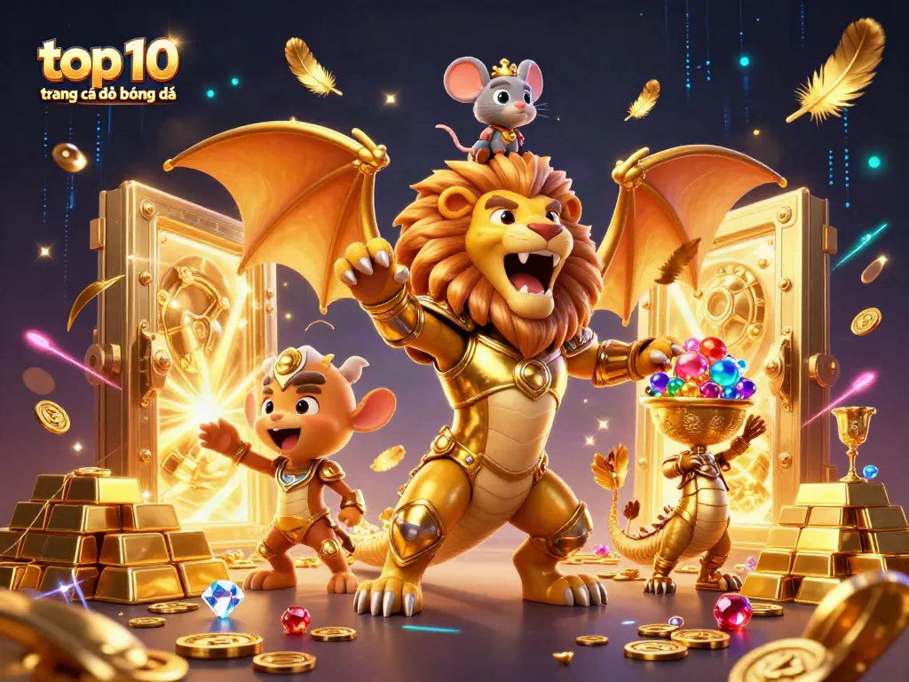 Khám phá top 10 trang cá độ bóng đá với hình ảnh đầy màu sắc và sống động từ trò chơi điện tử.